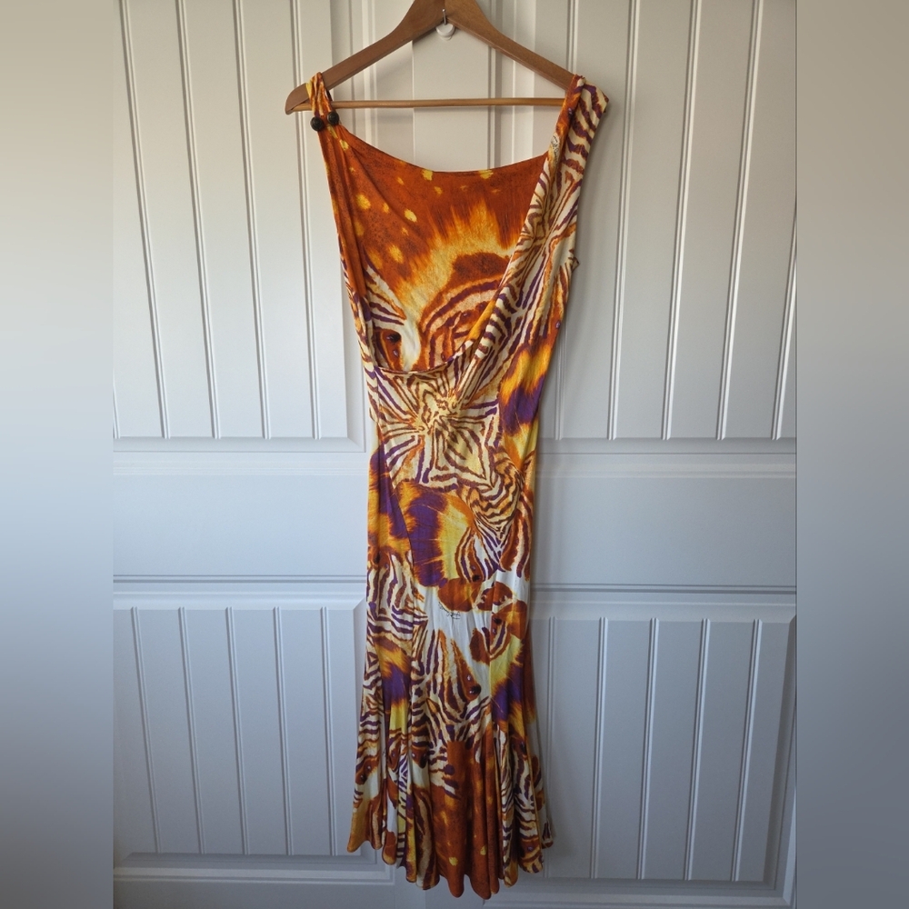 Roberto Cavalli Just Cavalli Signature Dresses Italy Size 40 Rare